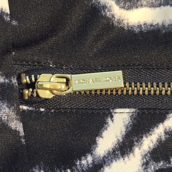 Michael Kors Womens Luxury Zebra Print Office Professional Pencil Skirt Size 10 - Picture 7 of 11